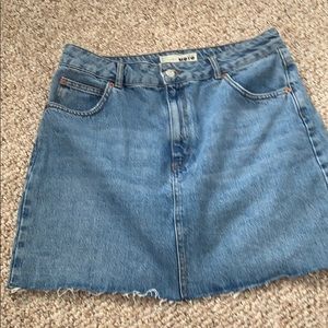 Jean skirt